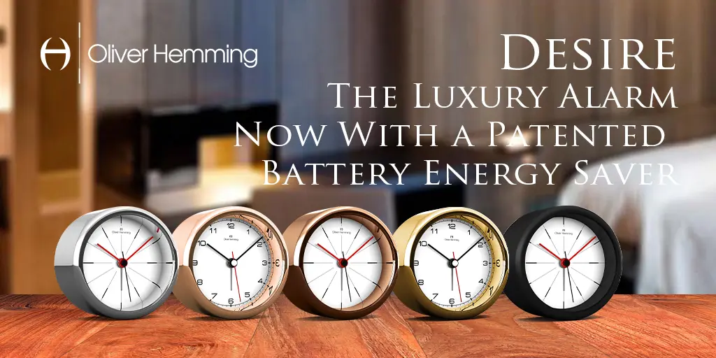 Oliver Hemming: Introducing the alluring Desire alarm clock