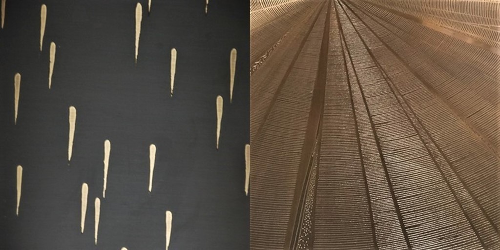 Sample Dark Antique Bronze (2 tones) Pattern: Drops