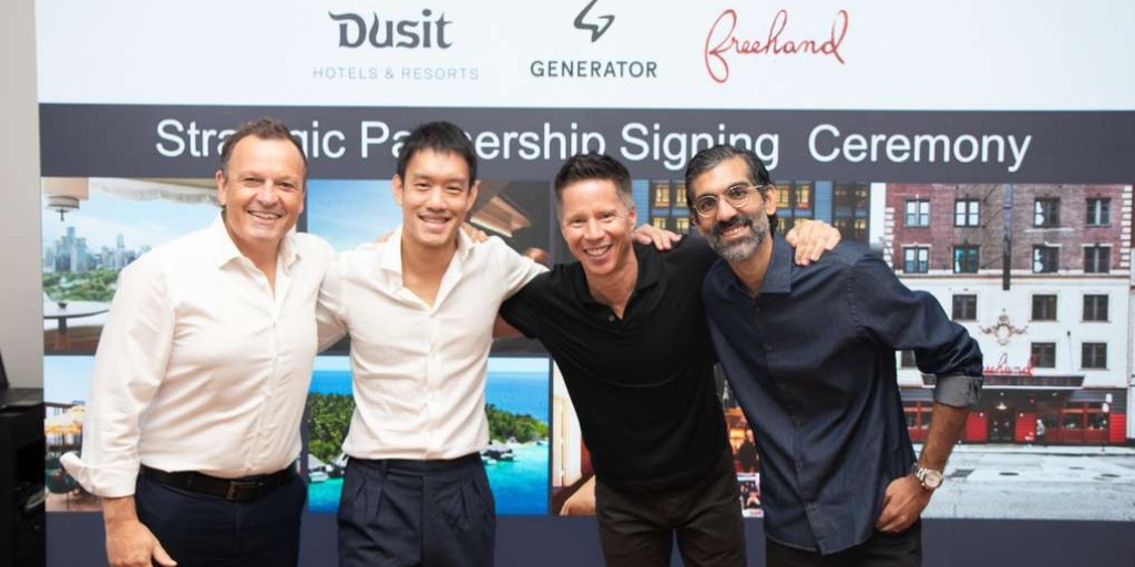 Dusit and Generator agree partnership