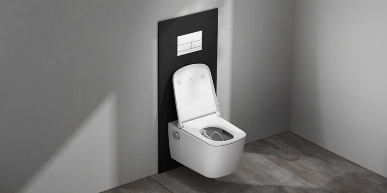 The TECEneo shower toilet: simple installation for maximum hygiene