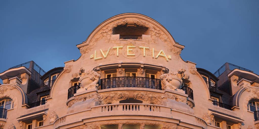 Legendary Luxury @Mandarin Oriental Lutetia Hotel, Paris. Enhanced by Geberit AquaClean Mera